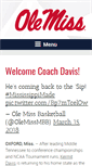 Mobile Screenshot of olemisshoops.com